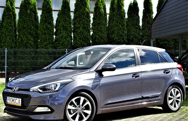 Hyundai i20 cena 39900 przebieg: 80000, rok produkcji 2016 z Sokółka małe 781